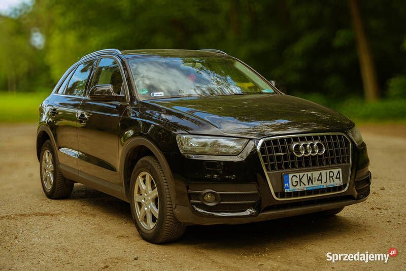 Czarny Używany 2012 Audi Q3 SUV | 54 999 zł (Uczciwa cena) - Obraz 1/4