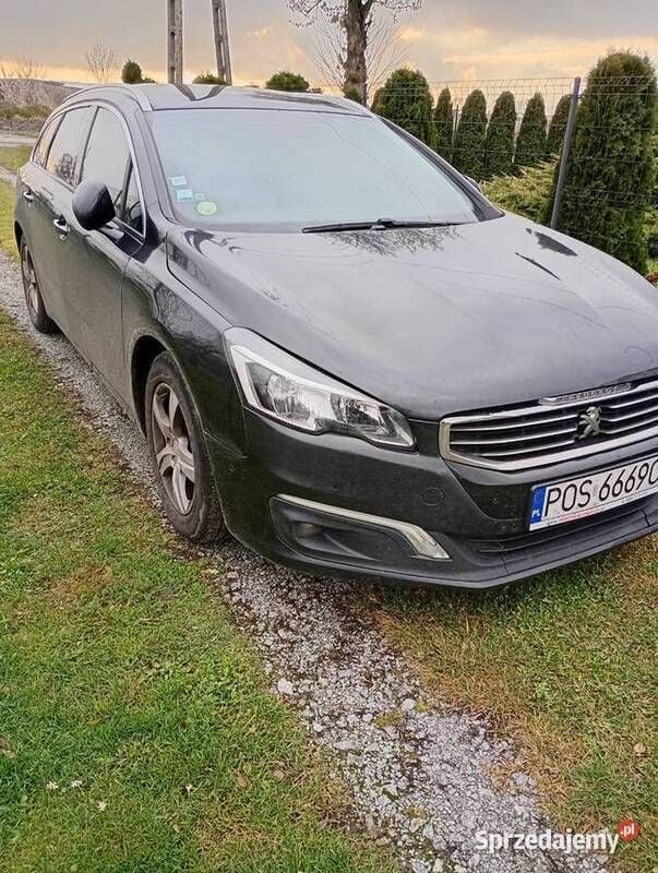 Grafitowy Używany 2017 Peugeot 508 Kombi | 35 000 zł - Obraz 1/4