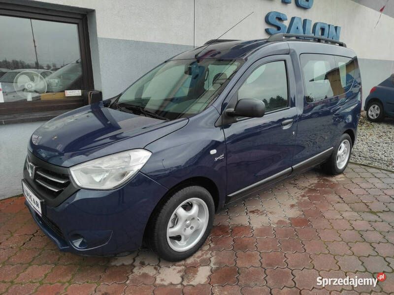 Granatowy Używany 2014 Dacia Dokker Van | 22 700 zł (Dobra cena) - Obraz 1/4