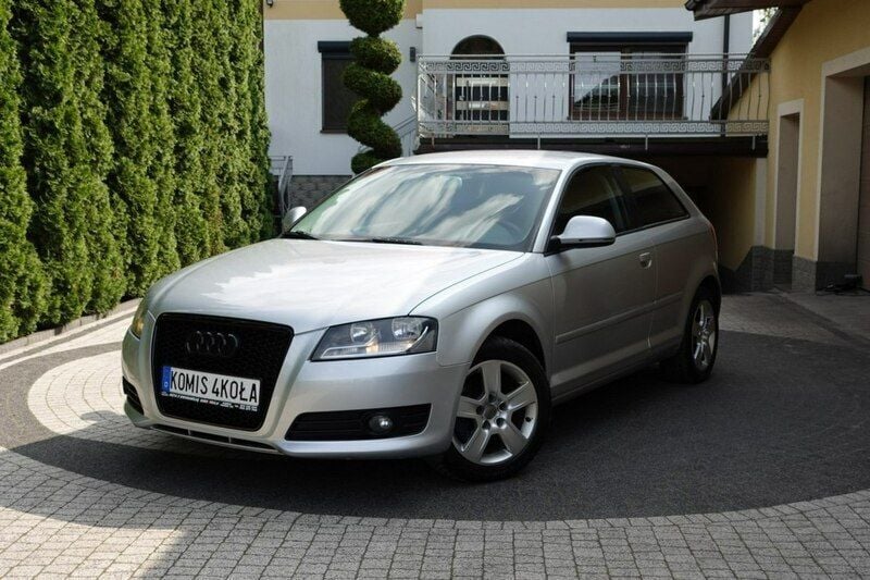 Srebrny Używany 2008 Audi A3 Hatchback | 17 900 zł (Dobra cena) - Obraz 1/4