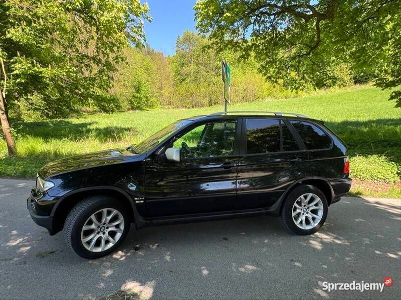 Czarny Używany 2005 BMW X5 SUV | 38 500 zł (Drogi) - Obraz 1/4