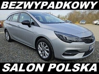 Srebrny Używany 2021 Opel Astra Kombi | 41 900 zł (Uczciwa cena) - Obraz 1/4