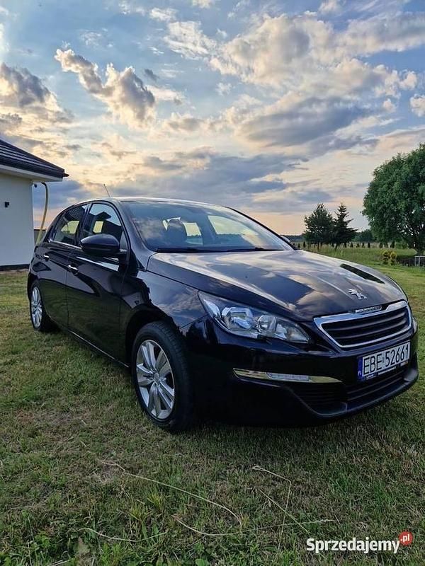 Czarny Używany 2014 Peugeot 308 Hatchback | 26 900 zł (Dość drogi) - Obraz 1/4