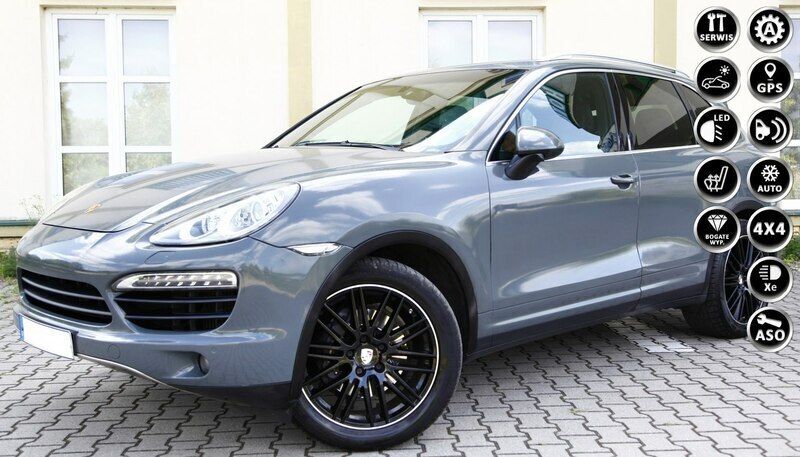 Czarny Używany 2012 Porsche Cayenne SUV | 69 999 zł - Obraz 1/4