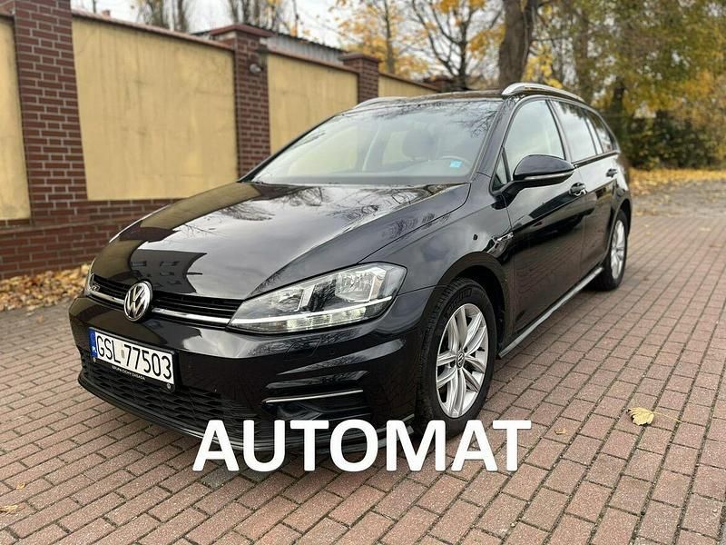 Czarny (metalik) Używany 2019 VW Golf VII R-line Kombi | 65 000 zł (Dość drogi) - Obraz 1/4