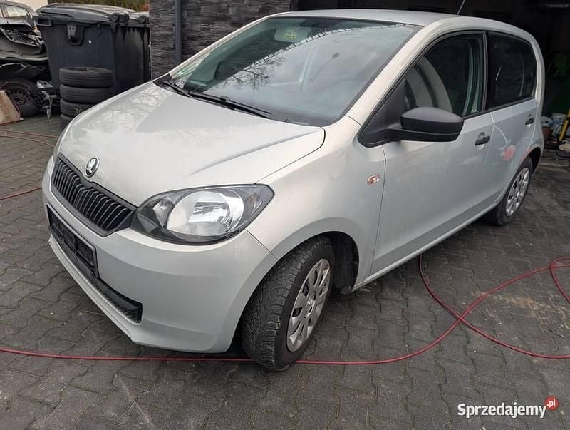 Srebrny Używany 2015 Skoda Citigo Hatchback | 16 500 zł (Dobra cena) - Obraz 1/4