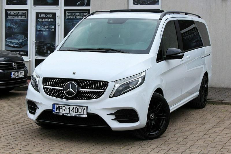 Używany Mercedes V250 Exclusive 2022 Biały Minivan