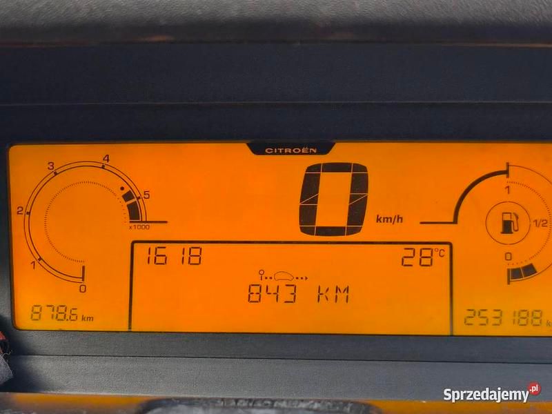 Szary Używany 2007 Citroën C4 Picasso Minivan | 7500 zł (Dość drogi) - Obraz 1/4