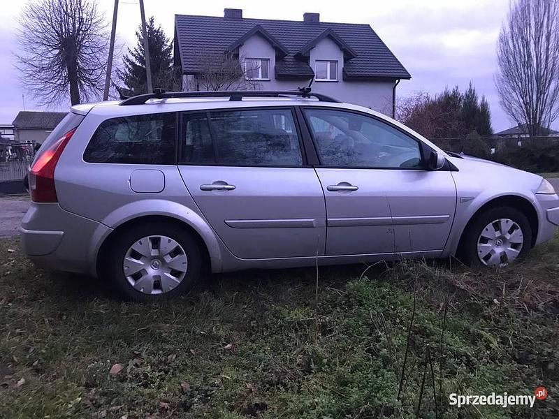 Srebrny Używany 2008 Renault Mégane GrandTour Kombi | 3500 zł - Obraz 1/3