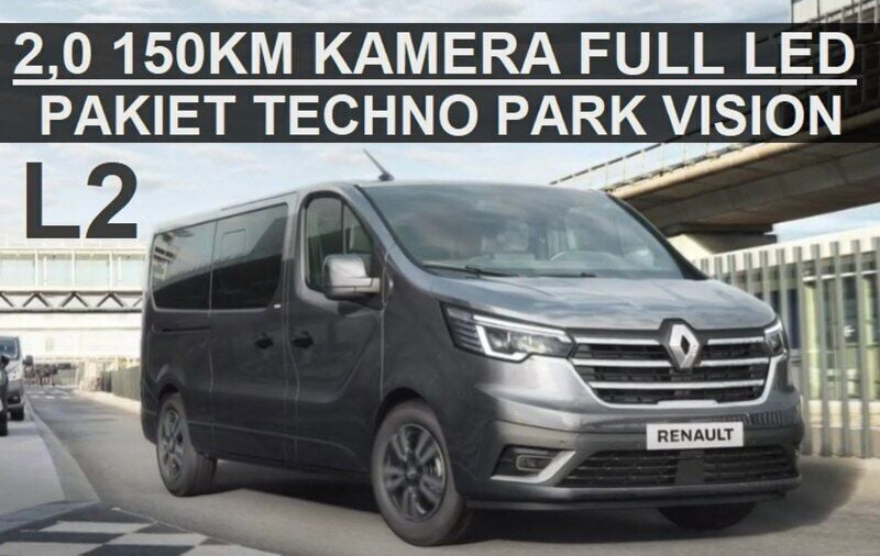 Używany Renault Trafic 150 KM (110 kW) 2024 Szary Minivan
