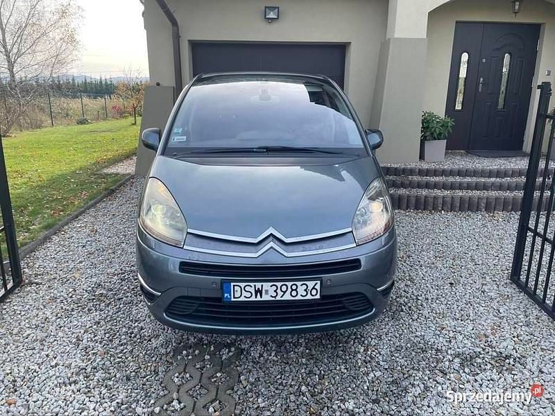 Szary Używany 2008 Citroën C4 Picasso Exclusive Minivan | 10 500 zł (Uczciwa cena) - Obraz 1/4