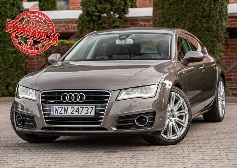 Brązowy (metalik) Używany 2011 Audi A7 S-Line Hatchback | 69 700 zł (Dobra cena) - Obraz 1/4