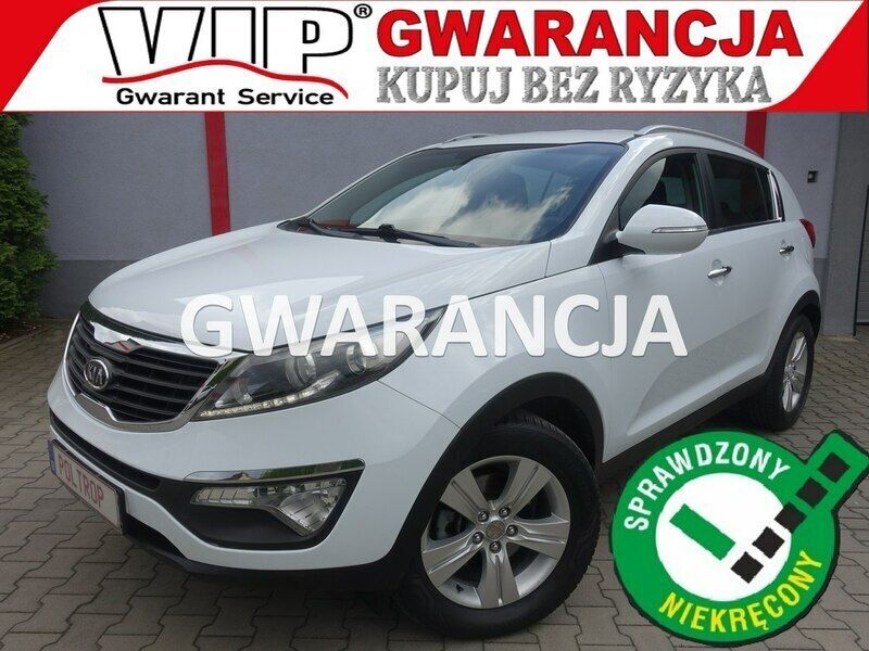 Biały Używany 2011 Kia Sportage 2 SUV | 34 900 zł (Uczciwa cena) - Obraz 1/4