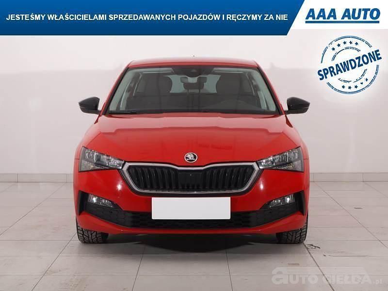 Używany Skoda Scala 116 KM (85 kW) 2020 Czerwony Hatchback