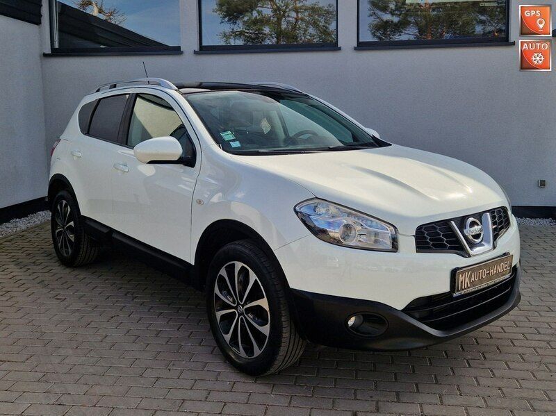 Biały Używany 2011 Nissan Qashqai SUV | 23 900 zł (Dobra cena) - Obraz 1/4