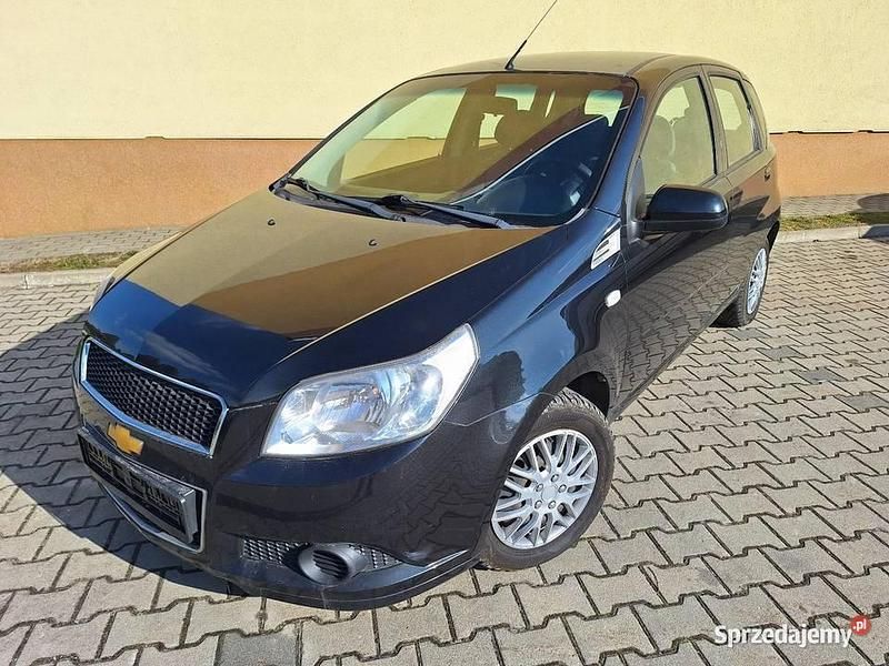 Czarny Używany 2010 Chevrolet Aveo Hatchback | 7900 zł - Obraz 1/4