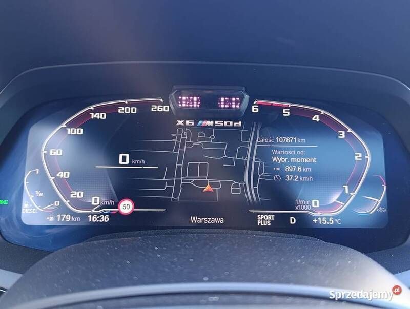Używany 2020 BMW X6 SUV | 289 900 zł - Obraz 1/4