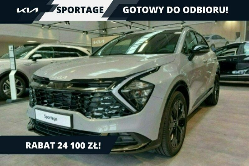 Niebieski (metalik) Używany 2023 Kia Sportage 2 SUV | 146 000 zł (Dość drogi) - Obraz 1/4