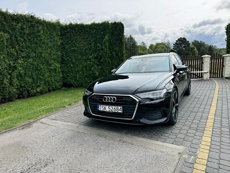 Czarny Używany 2019 Audi A6 Kombi | 112 500 zł (Uczciwa cena) - Obraz 1/4
