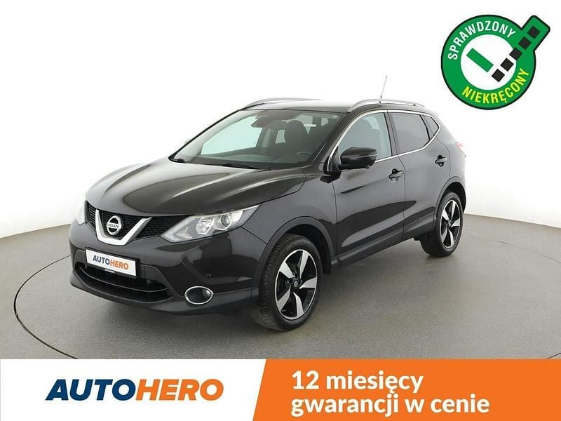 Czarny Używany 2015 Nissan Qashqai SUV | 49 500 zł (Uczciwa cena) - Obraz 1/3