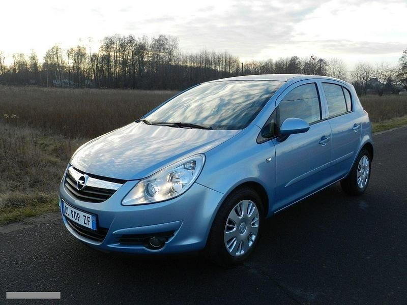 Niebieski (metalik) Używany 2007 Opel Corsa Hatchback | 21 600 zł - Obraz 1/1