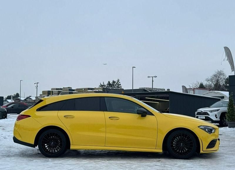 Używany Mercedes CLA200 163 KM (119 kW) 2019 Żółtozłoty Kombi