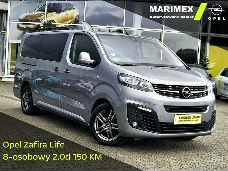 Srebrny (metalik) Używany 2020 Opel Zafira Life Van | 119 900 zł - Obraz 1/4