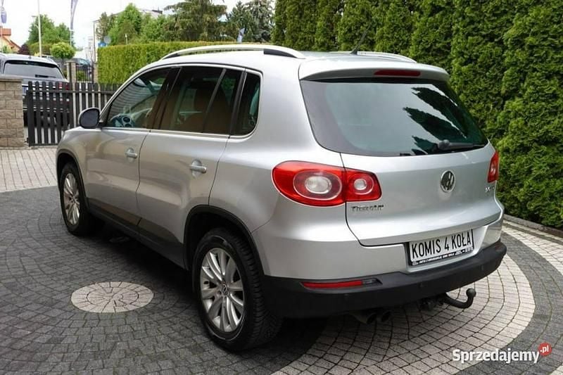 Używany VW Tiguan 140 KM (102 kW) 2008 Srebrny (metalik) SUV