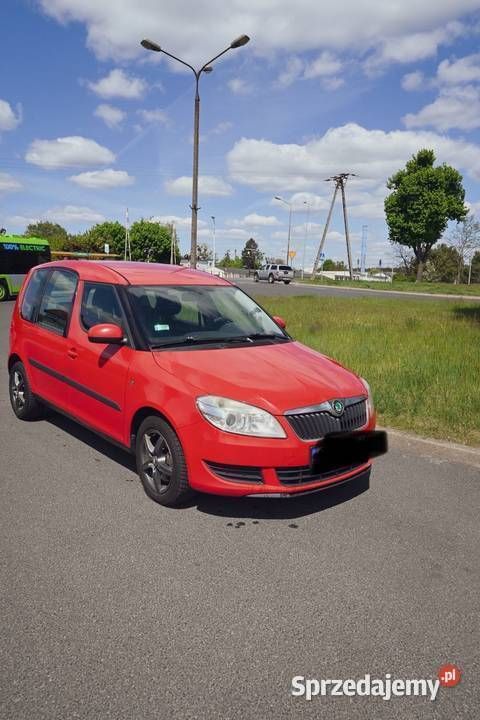 Używany Skoda Roomster 2011 Czerwony Minivan