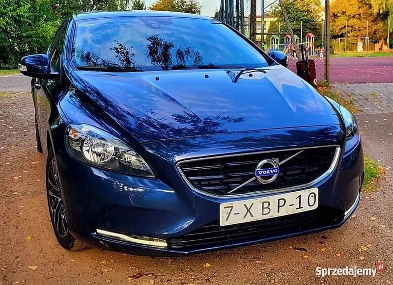 Granatowy Używany 2014 Volvo V40 Kombi | 31 800 zł (Uczciwa cena) - Obraz 1/4