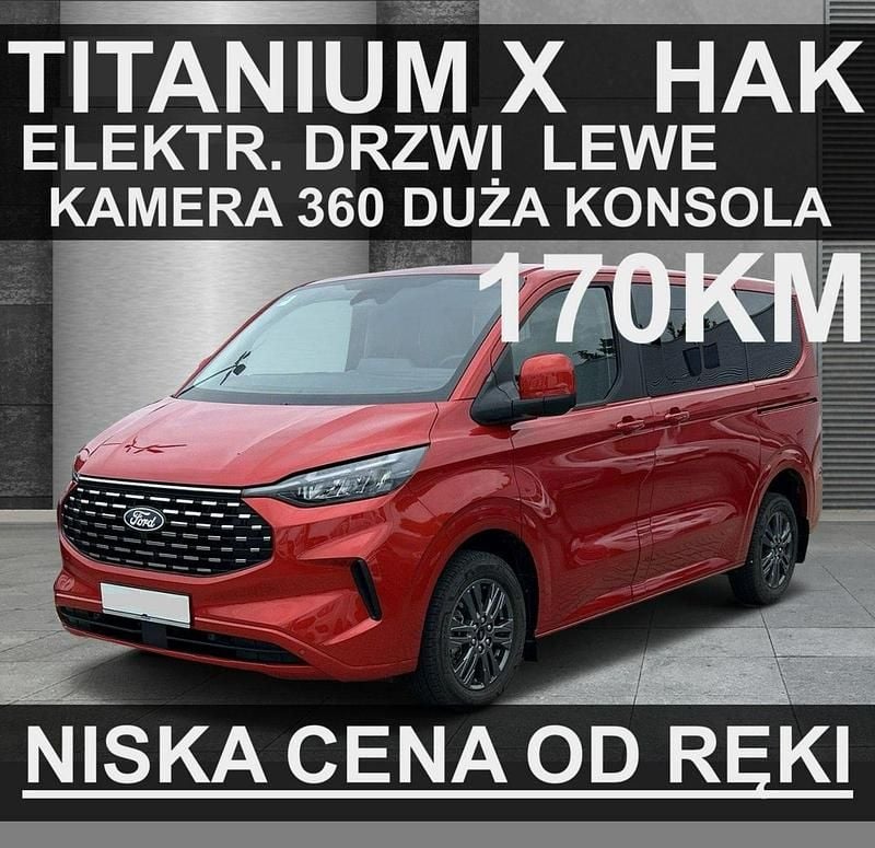 Czerwony (metalik) Nowe 2025 Ford Tourneo Minivan | 273 060 zł (Uczciwa cena) - Obraz 1/4