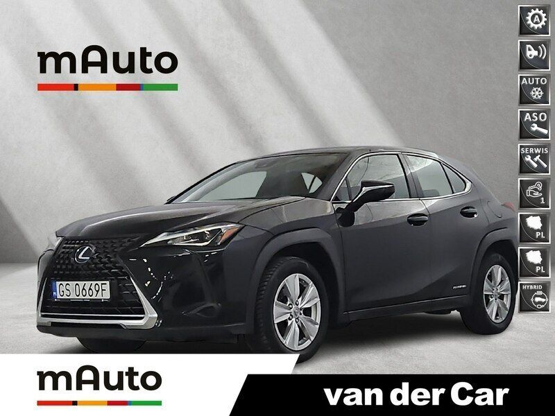 Czarny (metalik) Używany 2021 Lexus UX SUV | 114 900 zł (Uczciwa cena) - Obraz 1/4