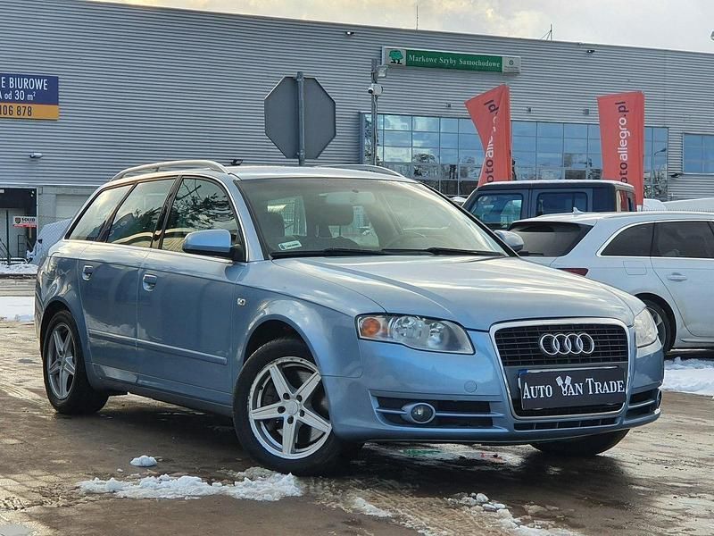Niebieski (metalik) Używany 2005 Audi A4 Sedan/Limuzyna | 8899 zł (Dobra cena) - Obraz 1/4