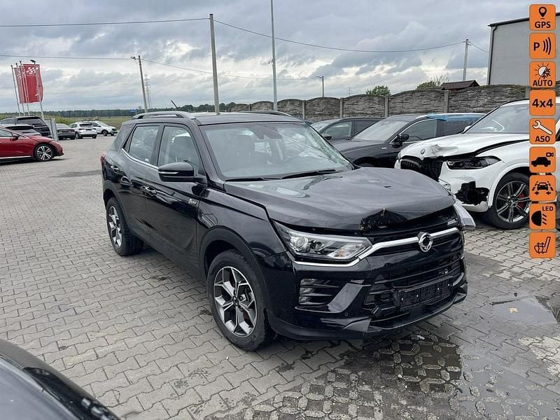 Czarny Używany 2023 Ssangyong Korando SUV | 29 900 zł - Obraz 1/4