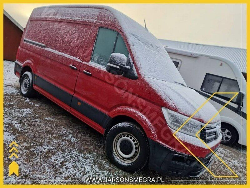 Czerwony Używany 2017 VW Crafter Van | 53 020 zł - Obraz 1/3