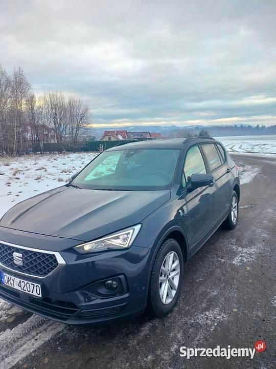 Szary Używany 2022 Seat Tarraco SUV | 101 000 zł - Obraz 1/4