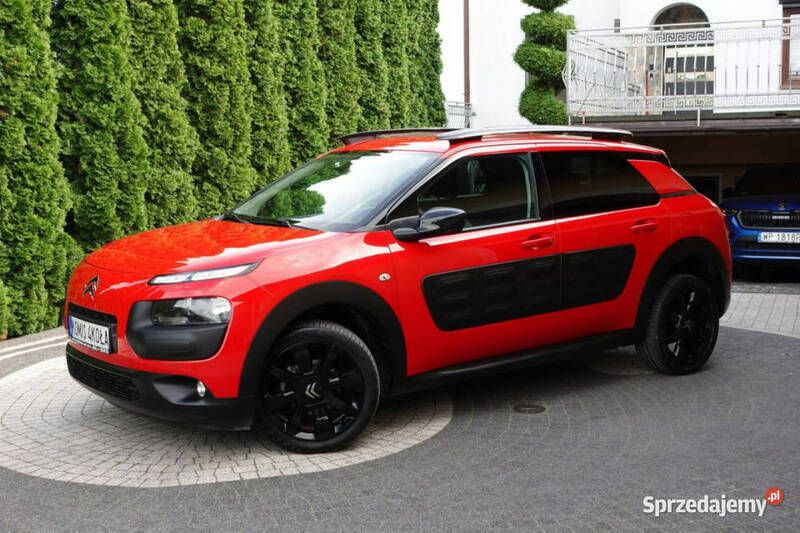 Czerwony (metalik) Używany 2016 Citroën C4 Cactus Hatchback | 34 900 zł (Uczciwa cena) - Obraz 1/4