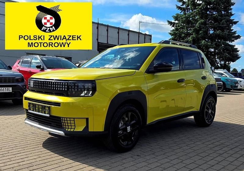 Nowe Fiat Grande Panda Icon 110 KM (80 kW) 2025 Lakier metalizowany żółty limone Hatchback