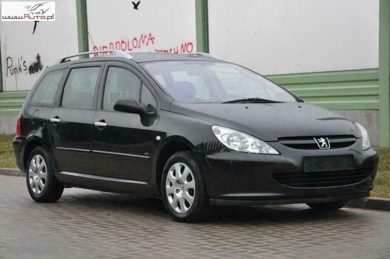 Używany Peugeot 307 90 KM (66 kW) 2004 Czarny (metalik) Kombi