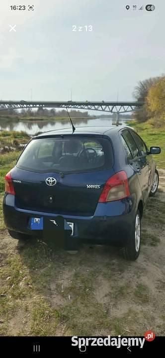 Niebieski Używany 2008 Toyota Yaris Sedan/Limuzyna | 11 900 zł (Uczciwa cena) - Obraz 1/4