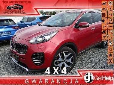 Czerwony ciemny (metalik) Używany 2016 Kia Sportage 2 SUV | 74 800 zł (Dość drogi) - Obraz 1/4