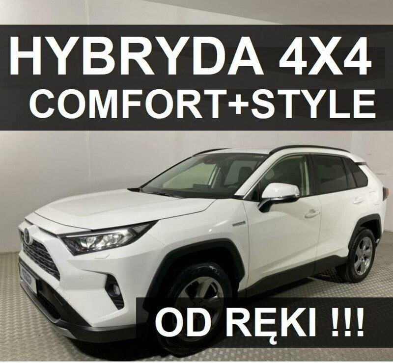 Czarny Używany 2023 Toyota RAV4 Hybrid Comfort SUV | 184 900 zł (Uczciwa cena) - Obraz 1/4