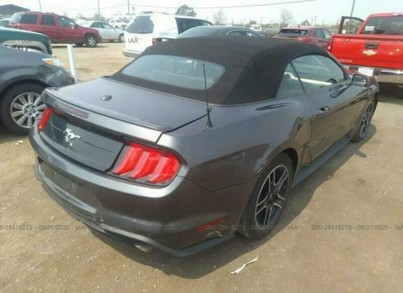 Używany Ford Mustang 2018 Szary Kabriolet