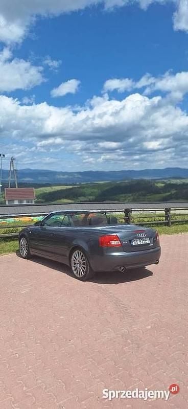 Szary Używany 2005 Audi A4 Cabriolet Kabriolet | 24 500 zł - Obraz 1/4
