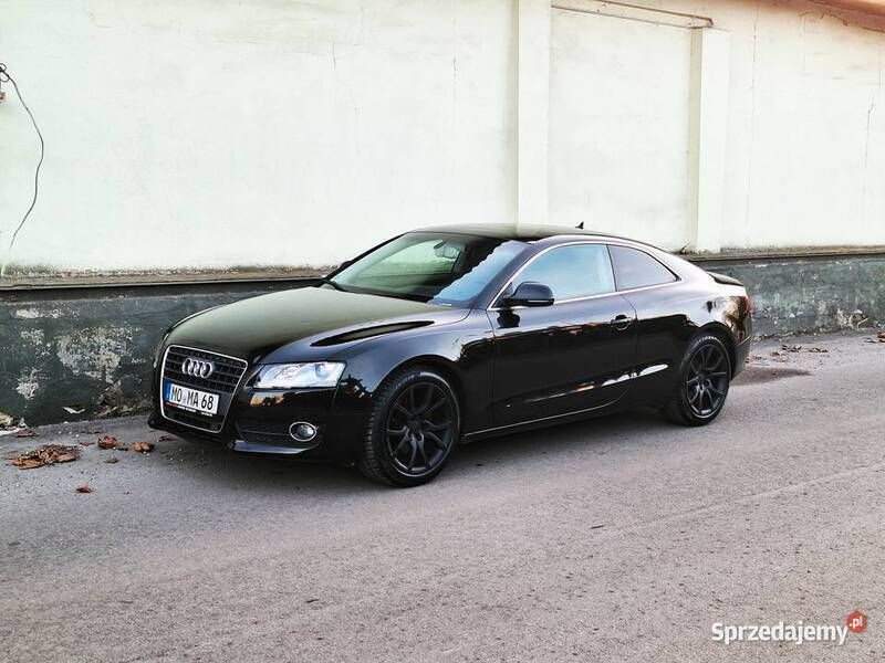 Czarny Używany 2008 Audi A5 Coupe | 26 900 zł (Uczciwa cena) - Obraz 1/4