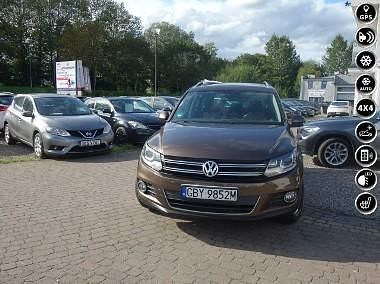 Brązowy Używany 2011 VW Tiguan SUV | 36 900 zł (Uczciwa cena) - Obraz 1/4