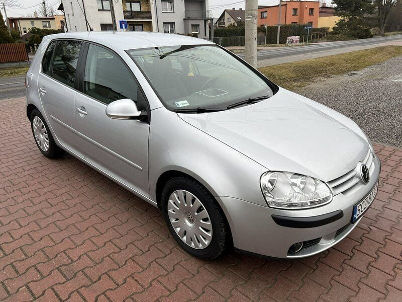 Srebrny Używany 2007 VW Golf V Hatchback | 15 900 zł (Uczciwa cena) - Obraz 1/4