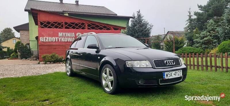 Czarny Używany 2003 Audi A4 S-Line Sedan/Limuzyna | 9900 zł (Uczciwa cena) - Obraz 1/4