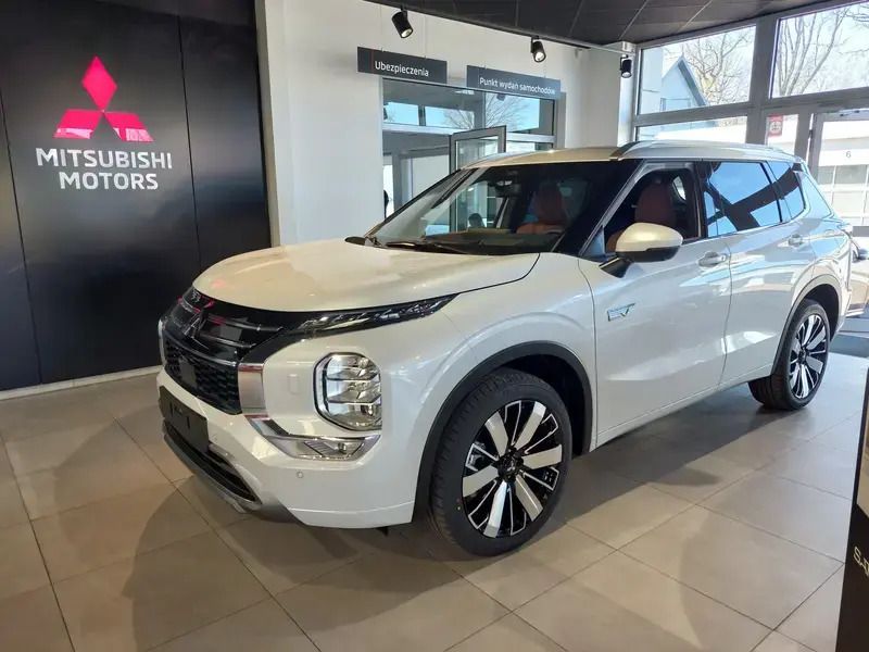 Biały Nowe 2025 Mitsubishi Outlander P-HEV SUV | 299 990 zł - Obraz 1/4
