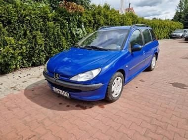 Niebieski Używany 2003 Peugeot 206 Kombi | 3400 zł - Obraz 1/4